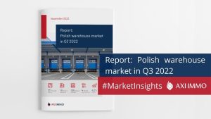 Report Polish warehouse market in Q3 2022