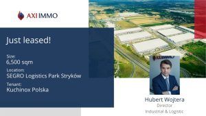 AXI IMMO doradcą Kuchinox Polska, który wybiera SEGRO Logistics Park Stryków