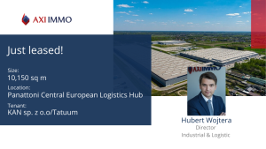 Central European Logistics HUB Panattoni z polską marką Tatuum doradza AXI IMMO