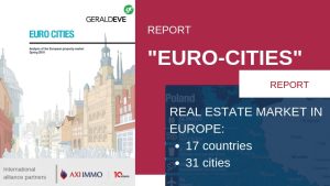 Positive sentiments among investors in the European real estate market - raport „Euro Cities” Gerald Eve International & AXI IMMO