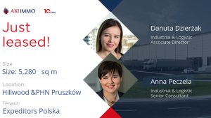 Expeditors Polska will move in to the Hillwood & PHN Pruszków