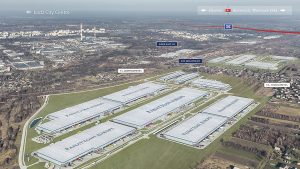 Nowa Szkoła wynajmuje magazyn w Panattoni Central European Logistics Hub w Łodzi doradza AXI IMMO