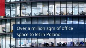 Quarterly report 3 Q 2020 - office space in Poland - over a million sqm of office space to let.