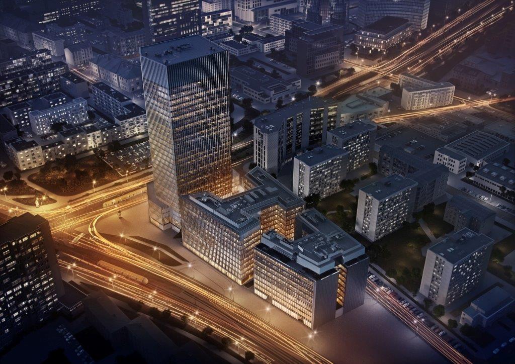 Biura w Spark C – biura na Woli blisko ul. Okopowej, w rejonie ul. Wolskiej i al. Solidarności, Warszawa, na wynajem