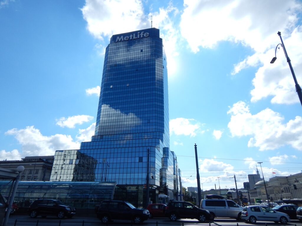 Biuro przy Placu Bankowym w Błękitnym Wieżowcu, Warszawa, na wynajem