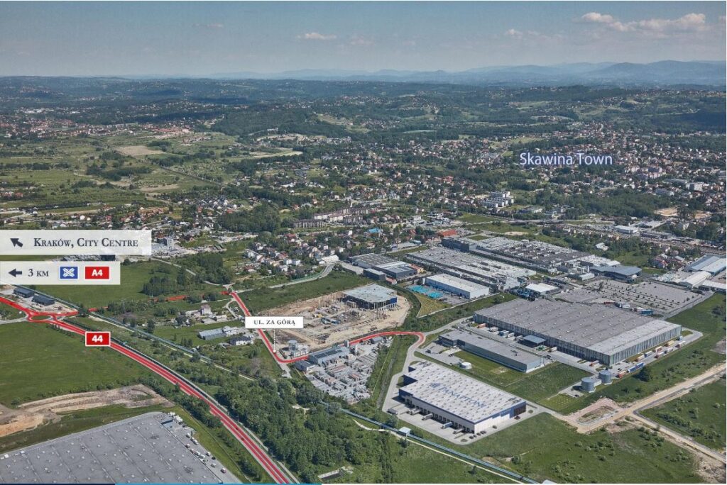 Centrum logistyczno-magazynowe, Skawina, na wynajem