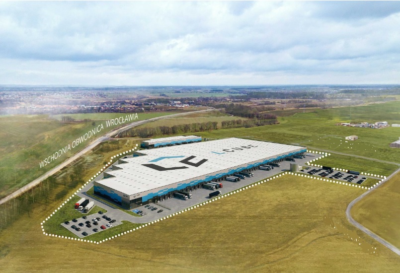LCUBE Logistic Park Wrocław, Dobrzykowice, na wynajem