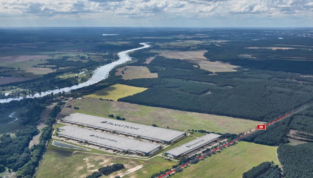 Nowoczesna powierzchni tuż przy granicy niemieckiej Panattoni Park Słubice, Słubice, na wynajem