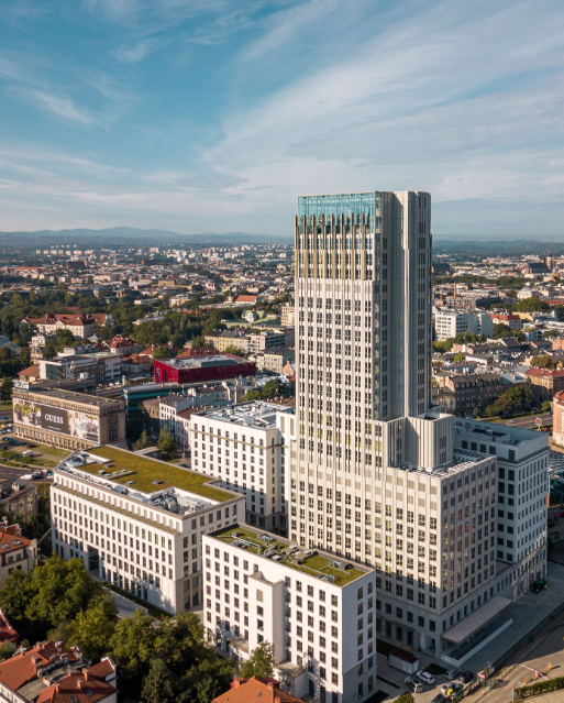 Nowoczesny kompleks biurowo - usługowy w Krakowie, Kraków, na wynajem
