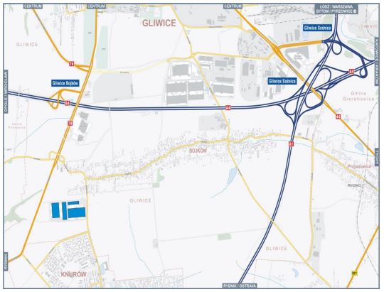 Nowy park logistyczny do wynajęcia w Gliwicach, Gliwice, na wynajem
