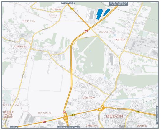 Nowy park logistyczny klasy A w Będzinie, Będzin, na wynajem