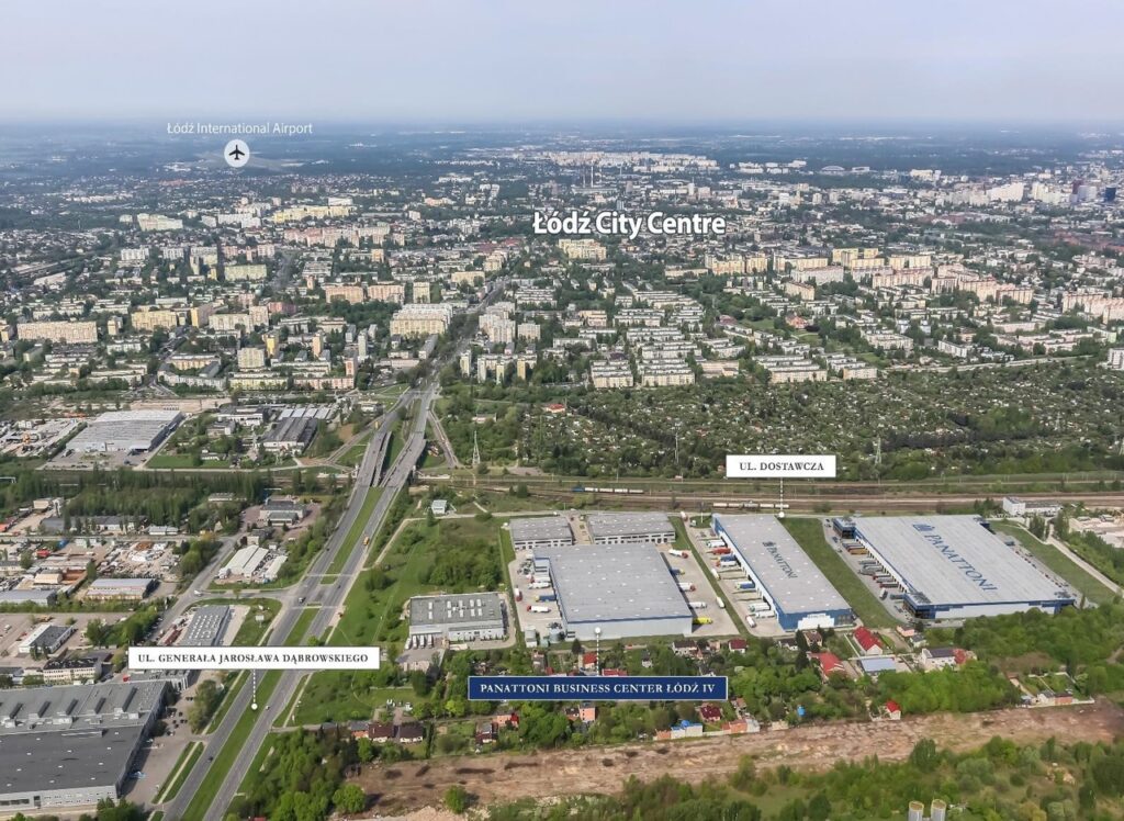 Panattoni City Logistics Łódź VI - nowy magazyn w Łodzi, Łódź Miasto, na wynajem