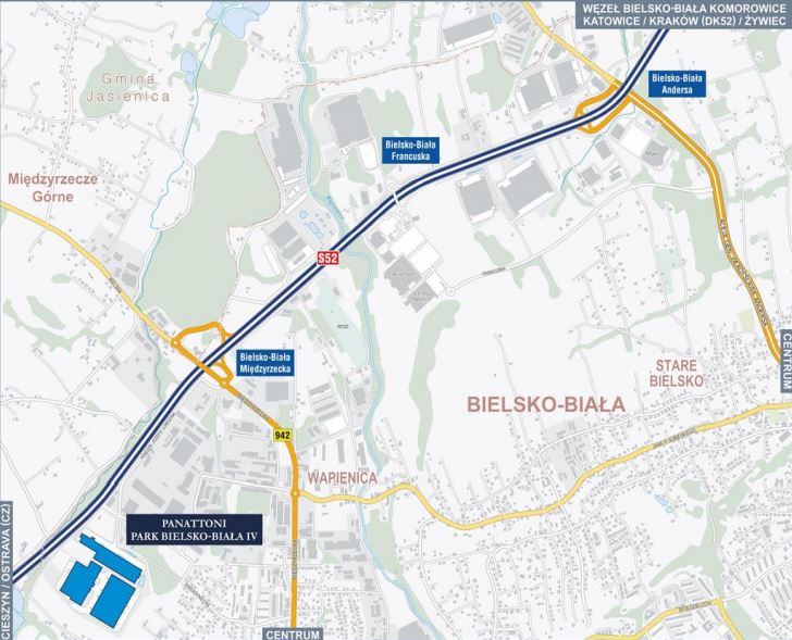 Panattoni Park Bielsko-Biała IV – magazyny na wynajem, Bielsko-Biała, na wynajem