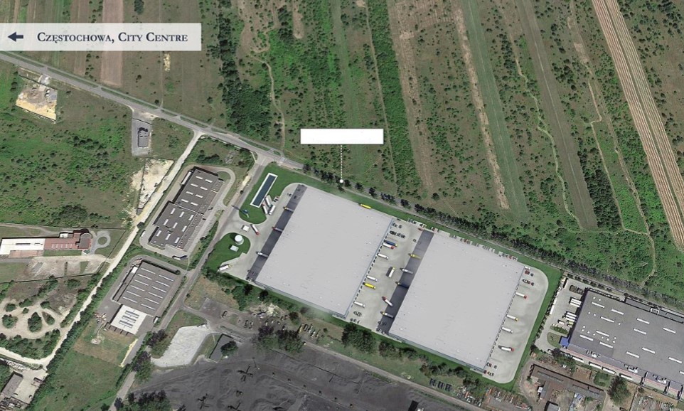 Panattoni Park Częstochowa – nowe magazyny w Częstochowie na wynajem, Częstochowa, na wynajem