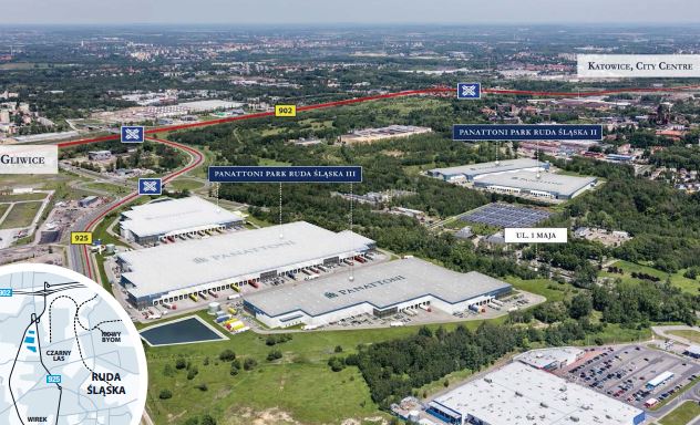 Panattoni Park Ruda Śląska III – hala na wynajem, Ruda Śląska, na wynajem