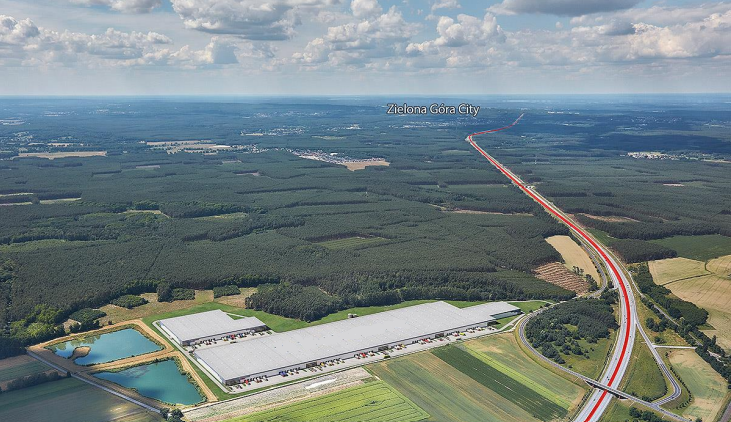 Park magazynowy Panattoni Park Zielona Góra IV klasy A, Zielona Gora, na wynajem