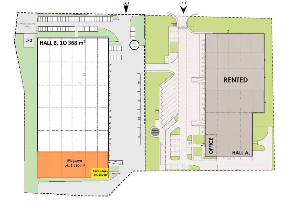 Waimea Cargo Terminal Szczecin Airport Goleniów – magazyn do wynajęcia, Goleniów, na wynajem