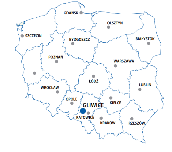 Nowoczesna hala magazynowa w Gliwicach, Gliwice, na wynajem